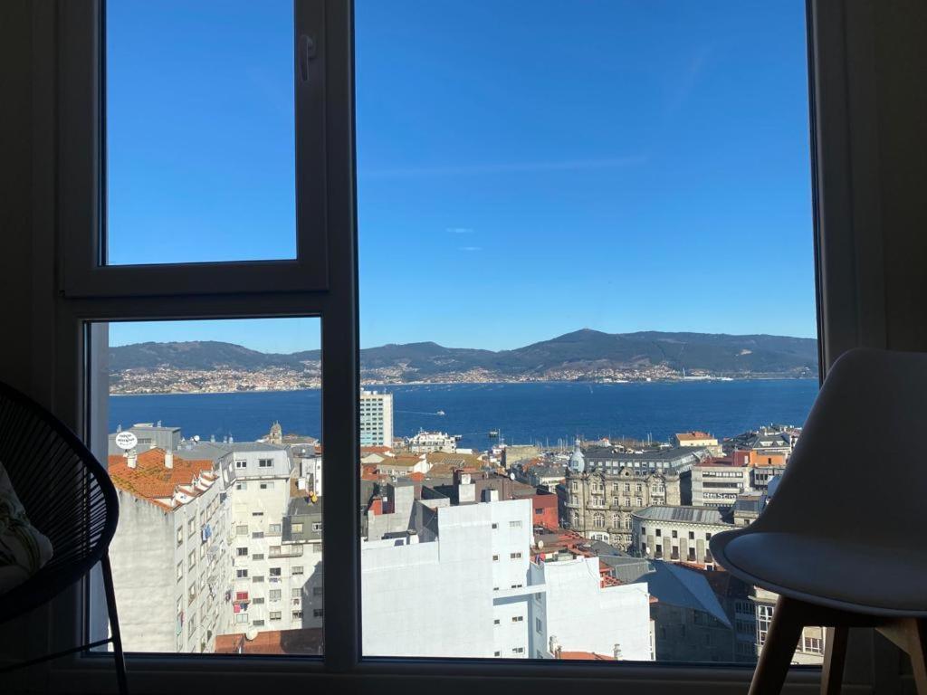 Centro Vistas 180Grados Ria De Vigo - Precioso Apartamento Eksteriør billede