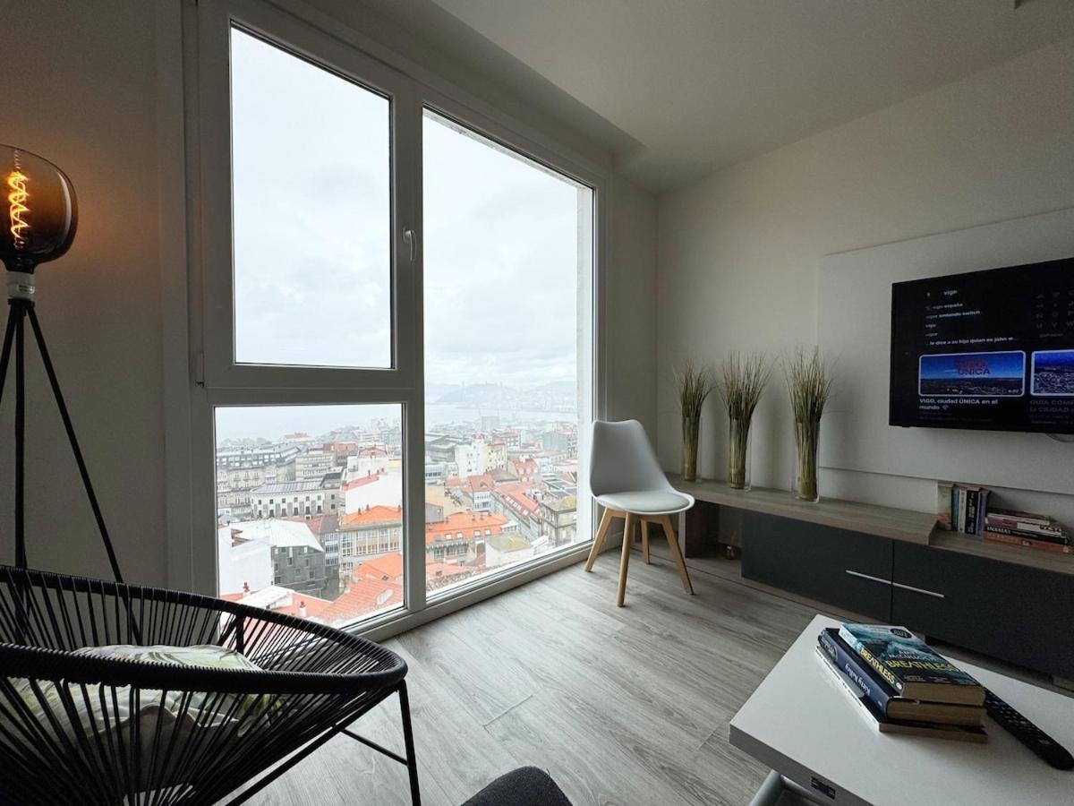 Centro Vistas 180Grados Ria De Vigo - Precioso Apartamento Eksteriør billede